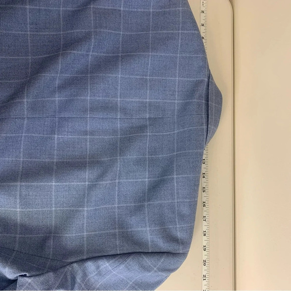 Lauren Ralph Lauren Wool Silk Blend Blue Contemporary Blazer Size 39R - Picture 13 of 14